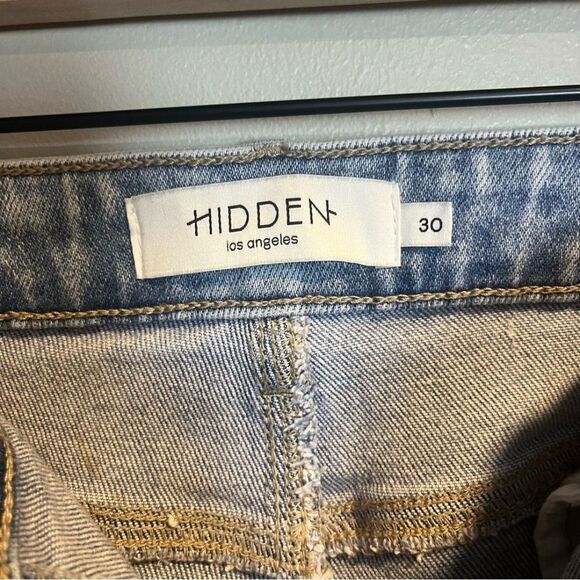 Hidden Straight Leg Denim Jeans Size 30 - Picture 6 of 6
